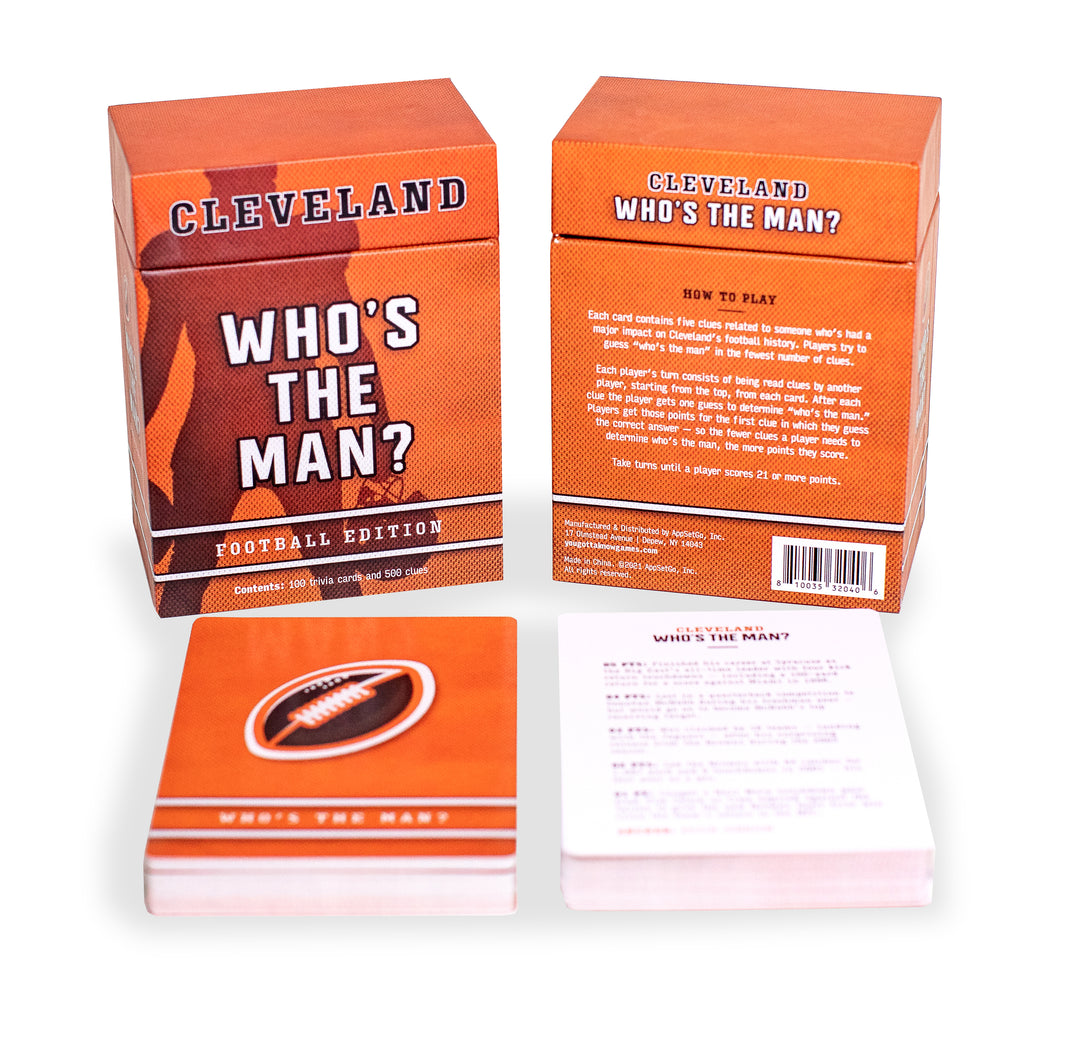 Who's The Man - Cleveland Football Trivia Game